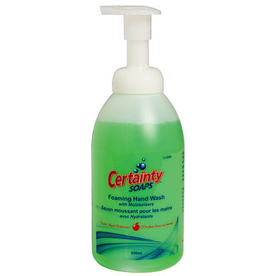 CERTAINTY FOAMING HAND WASH, APPLE SCENTED